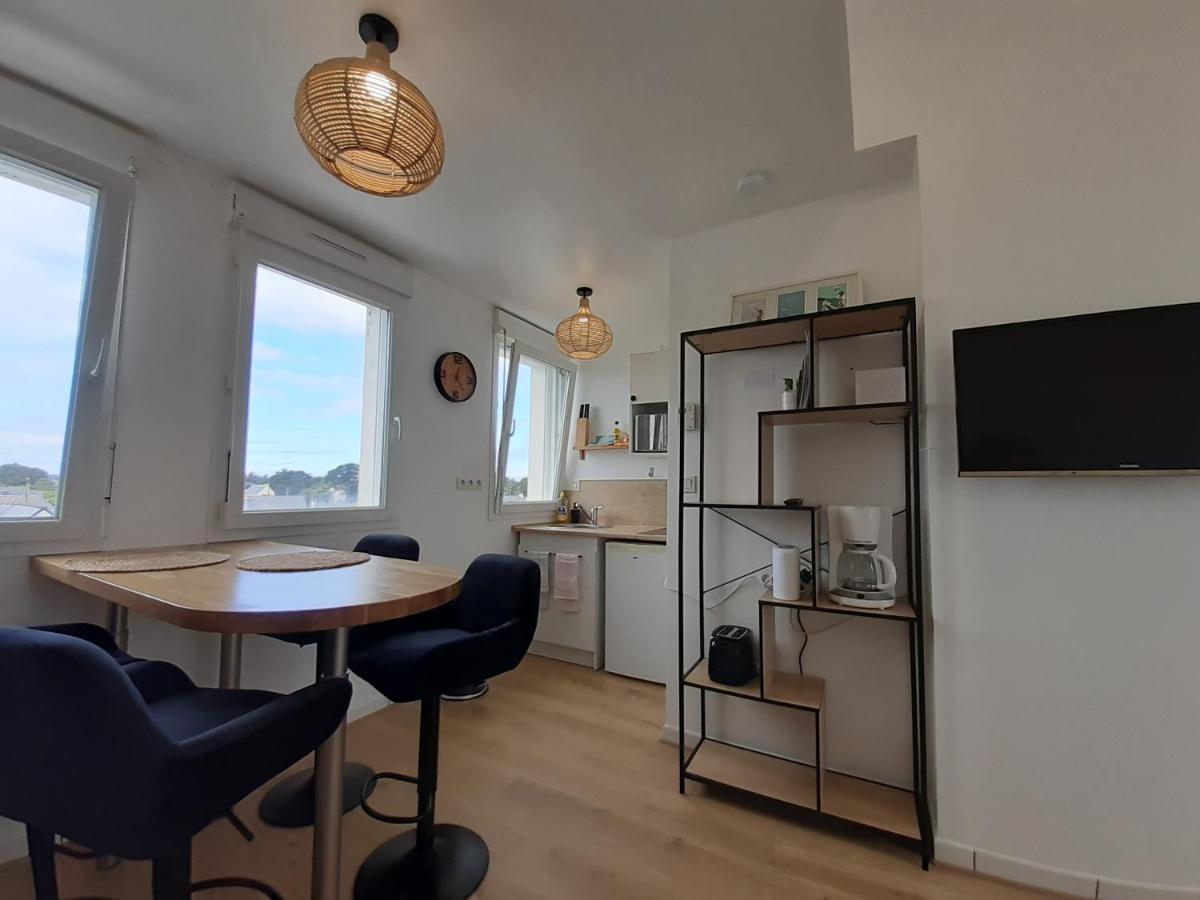 Studio Calme 20M² A 500 Metres De La Plage/ Centre Saint-Pierre-Quiberon Kültér fotó